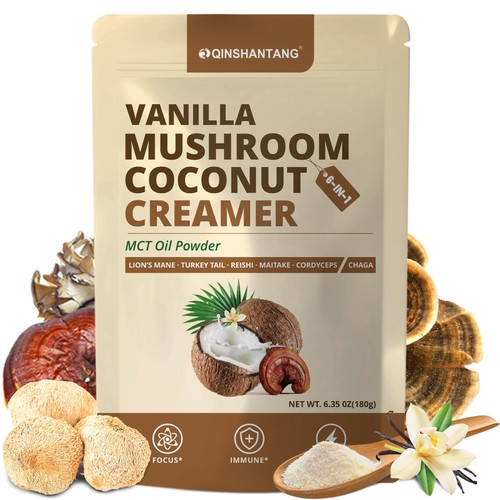Mushroom coffee creamer - mushroom,