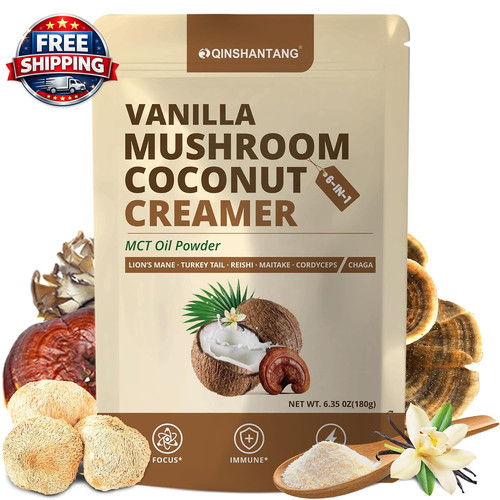 Mushroom coffee creamer - mushroom,