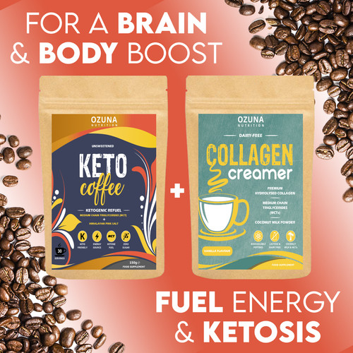 Keto coffee collagen creamer - keto,