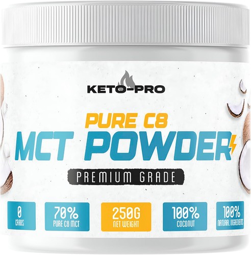 Keto pro mct powder 250g - keto-pro,